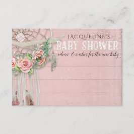 Empfehlen BOHO Dream Catcher Feather Baby Shower Einladung