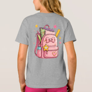 Empfehlung: "Süße Cartoon-Schultasche Illu T-Shirt