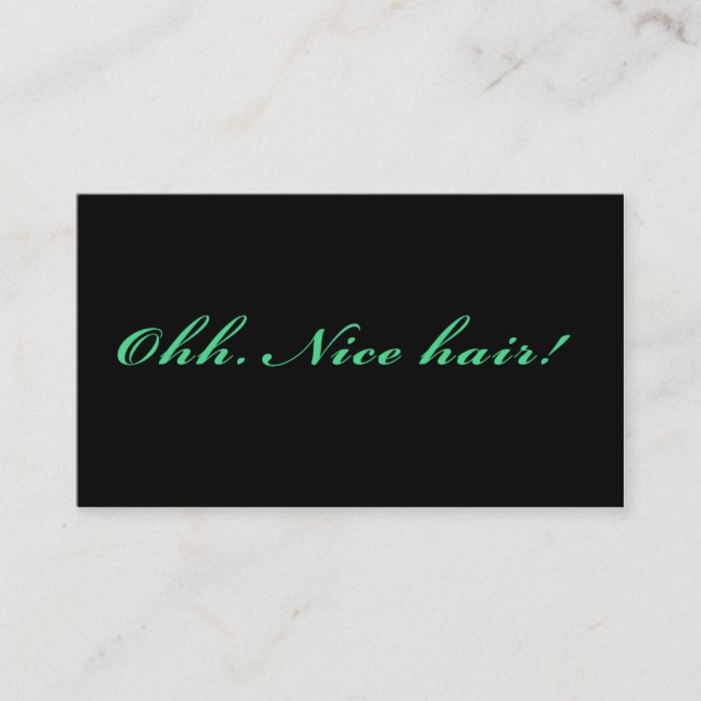 Empfehlungs-Karte Empfehlungskarte (Vorderseite)