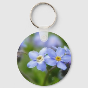 Empfindlich vergessen Sie mich nicht Blumen Schlüsselanhänger