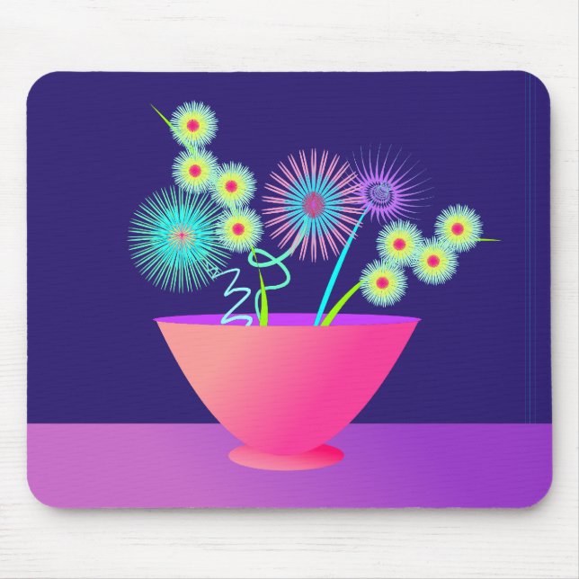 Empfindliche Blumen Mousepad (Vorne)