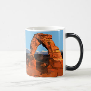 Empfindliche Bogen-Malerei-Tasse Verwandlungstasse