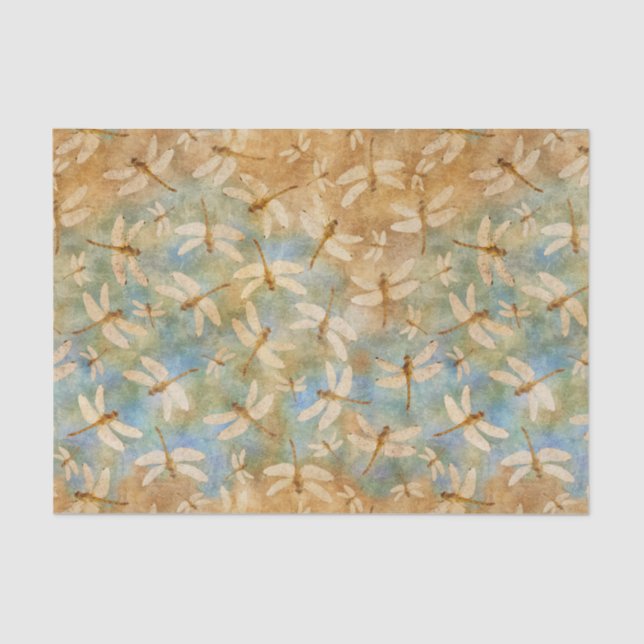 Empfindliche Libellen Seidenpapier (Vorderseite)