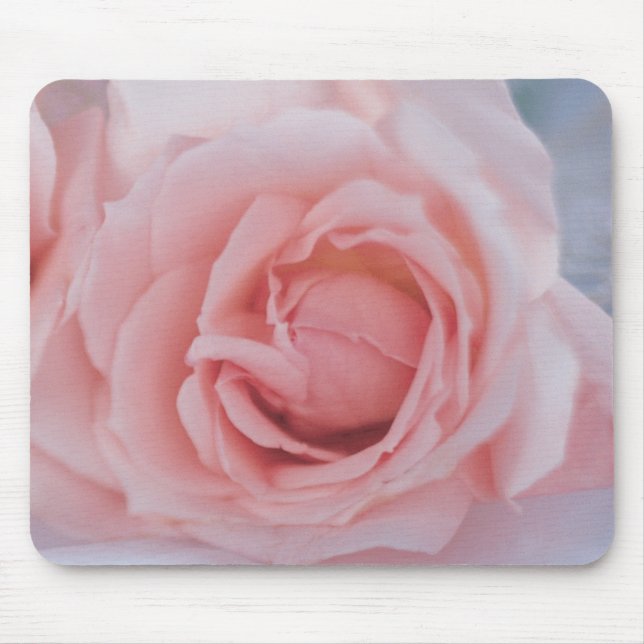 Empfindliche Rose Mousepad (Vorne)