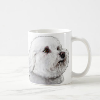 Empfindliche Seite von Bizou die Bichon Tasse