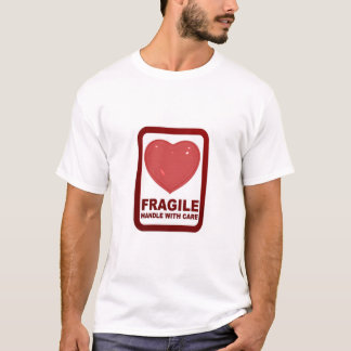 Empfindliches Herz T-Shirt