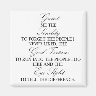 Empfindlichkeitsgebet-Quadratmagnet Magnet