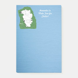 Empfohlene Entspannung nach der Entspannung, 4" x  Post-it Klebezettel