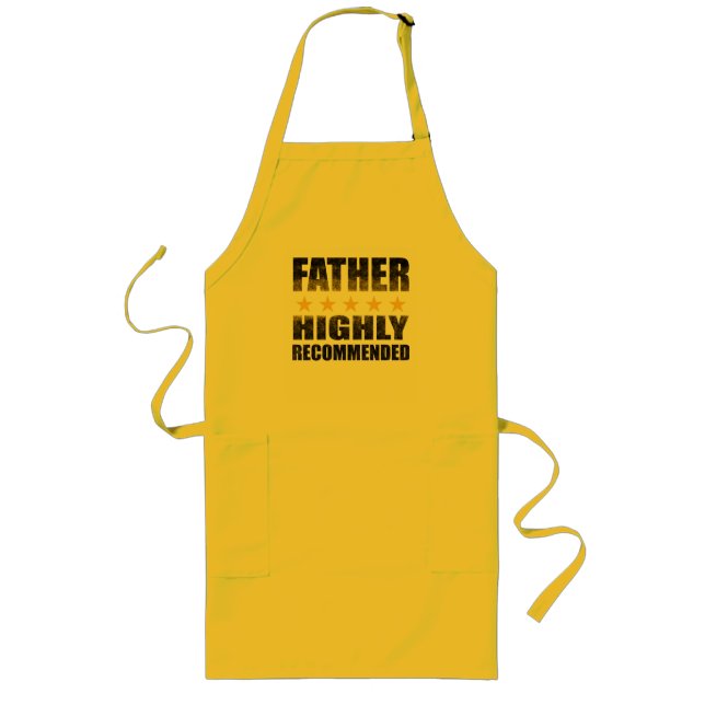 Empfohlener 5-Sterne-Vater Lange Schürze (Vorne)