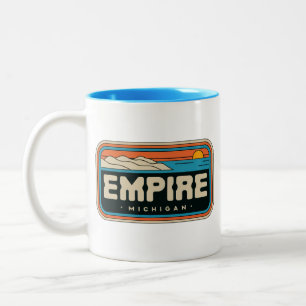 Empire 70er Retro Michigan Vintage Zweifarbige Tasse