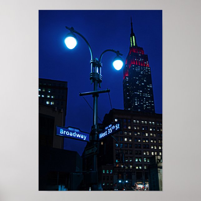 Empire am Broadway  Poster (Vorne)