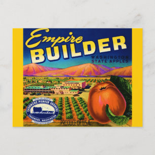 Empire Builder Postkarte