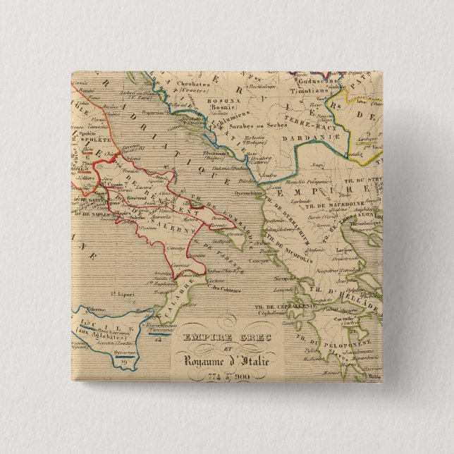 Empire Grec et Royaume d'Italie 774 a 900 Button (Vorderseite)