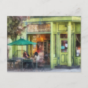 Empire Kaffee und Tee Postkarte