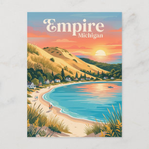 Empire, Michigan Postkarte