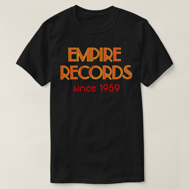 Empire-Platten T-Shirt (Design vorne)