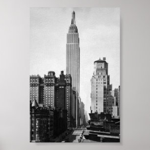 Empire State Gebäude - 1931 Poster