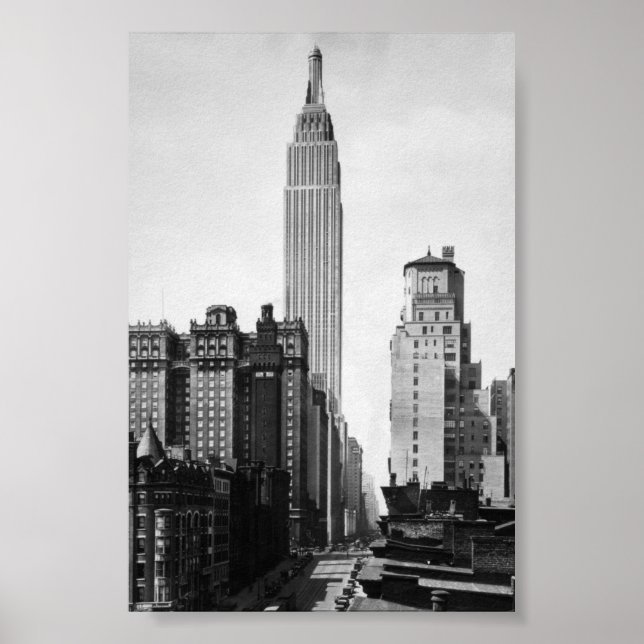 Empire State Gebäude - 1931 Poster (Vorne)