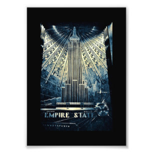 Empire State Gebäude Fotodruck