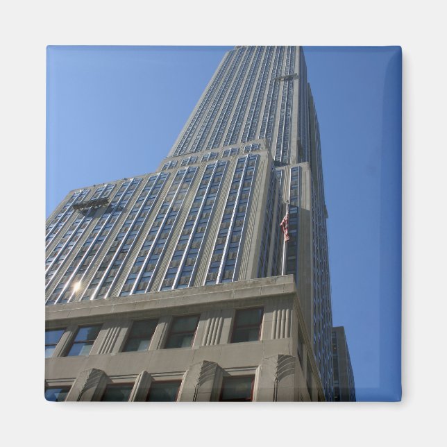 Empire State Gebäude Magnet (Vorne)