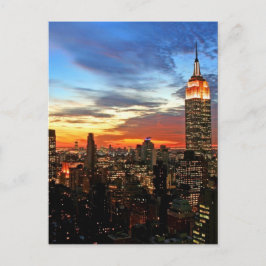 Empire State Gebäude New York Postkarte