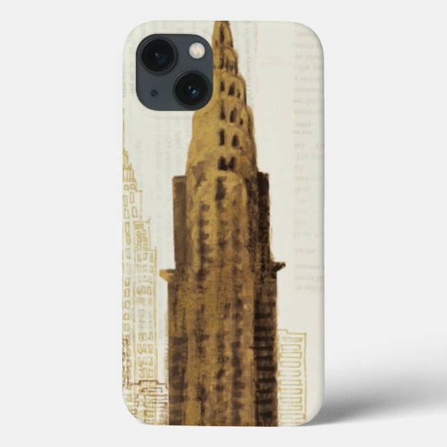 Empire State Gebäude NYC Case-Mate iPhone Hülle (Rückseite)
