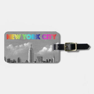 Empire State Gebäude NYC USA - Pro Foto Gepäckanhänger