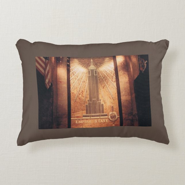 Empire State Gebäude Pillow Dekokissen (Vorderseite)