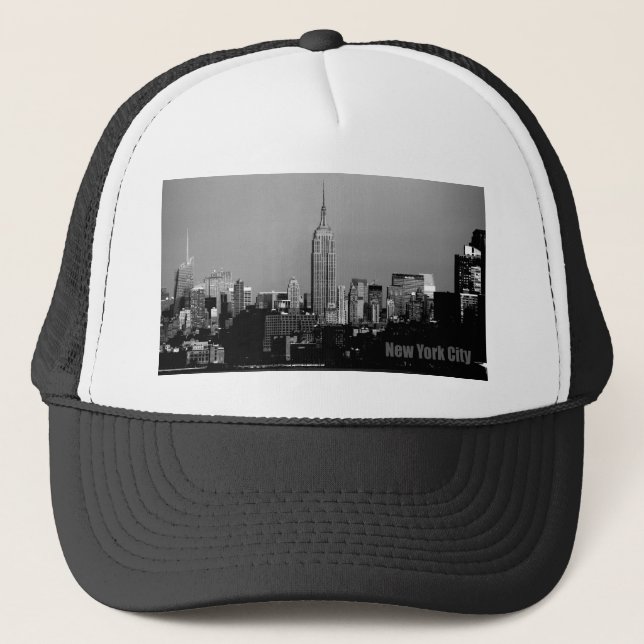 Empire State Gebäude Truckerkappe (Vorderseite)
