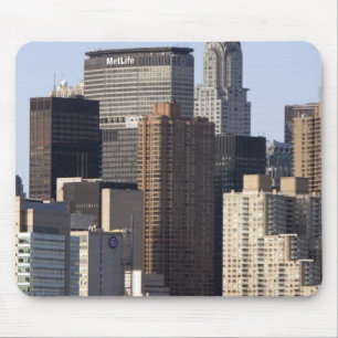 Empire State Gebäude und New York City, New York Mousepad