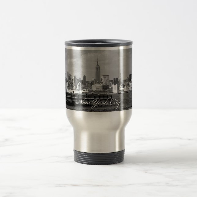 Empire State New York City Reisebecher (Mittel)