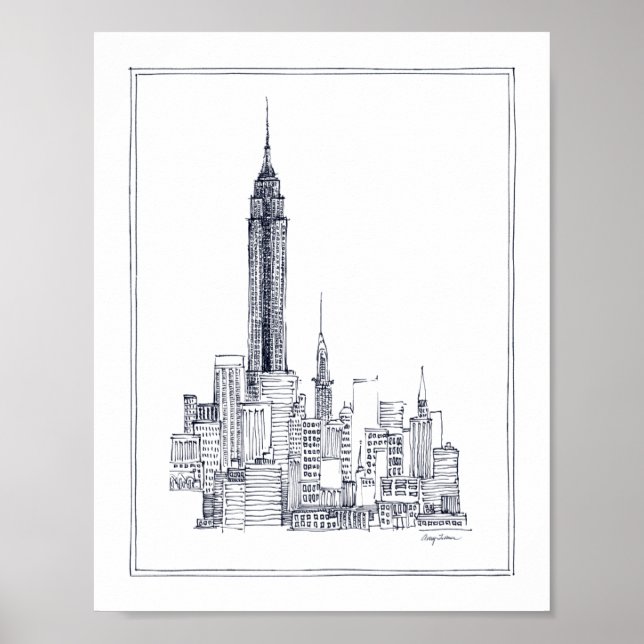 Empire State Poster (Vorne)