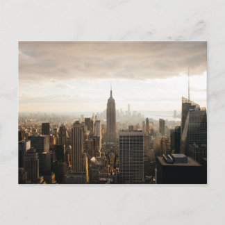 Empire State Skyline (New York, NY) Postkarte