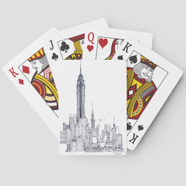 Empire State Spielkarten (Rückseite)