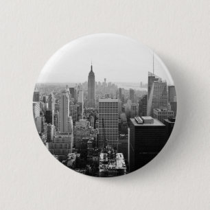 Empire States Gebäude Manhattan Button