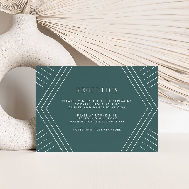 Empire Wedding Reception Card | Jasper Einladung (Von Creator hochgeladen)
