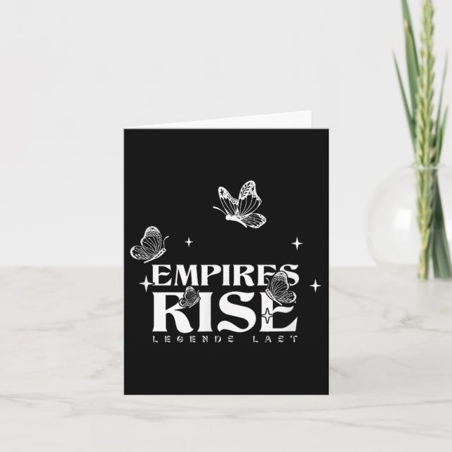 Empires Rise Legend Letzte Inspiration Butterfly Q Karte (Vorderseite)