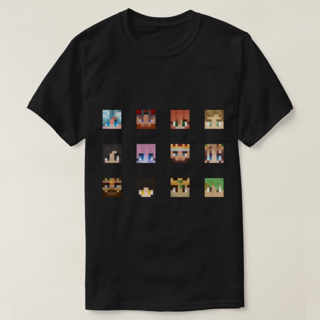 Empires SMP PlayerHeads Premium T-Shirt (Design vorne)