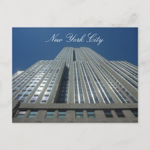 Empirezustand hoch postkarte