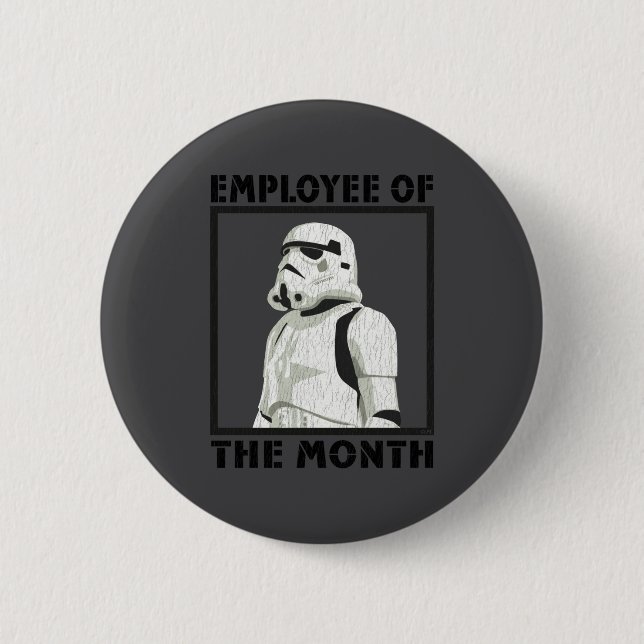 Employee Of The Month Trooper  Button (Vorderseite)