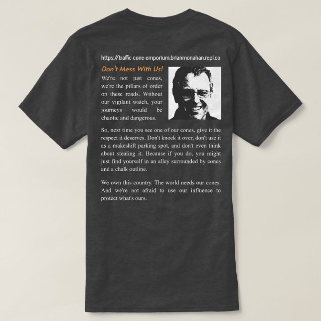 Emporium-T-Shirt [v3] T-Shirt (Design Rückseite)