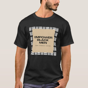 Empower Black Men Grafik-T-Shirt T-Shirt