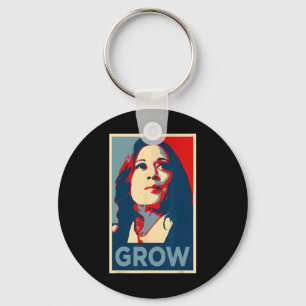 Empower Grow Kamala Harris Hope Poster 47 Kundgebu Schlüsselanhänger