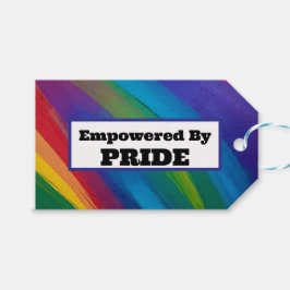 Empowered by Pride Gift Tag Geschenkanhänger