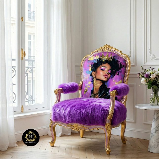 Empowered Feminist Queen Decoupage Seidenpapier (Von Creator hochgeladen)