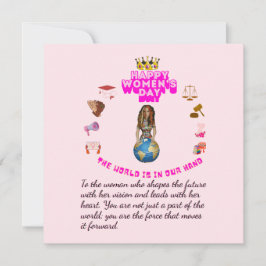 Empowered to lead happy women's day einladung