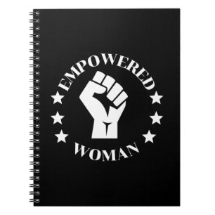 Empowered Woman Notizblock