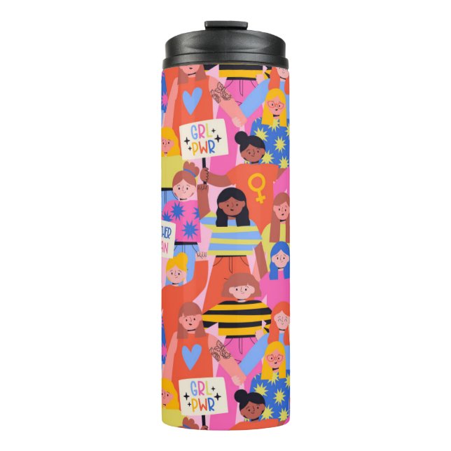 Empowered Women Diversity Tumbler Thermosbecher (Vorderseite)