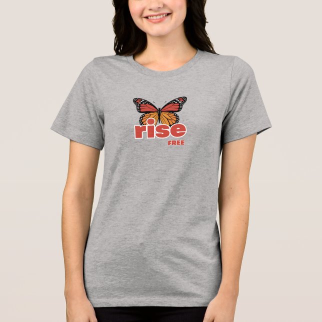 empowered women t shirts for her  (Vorderseite)