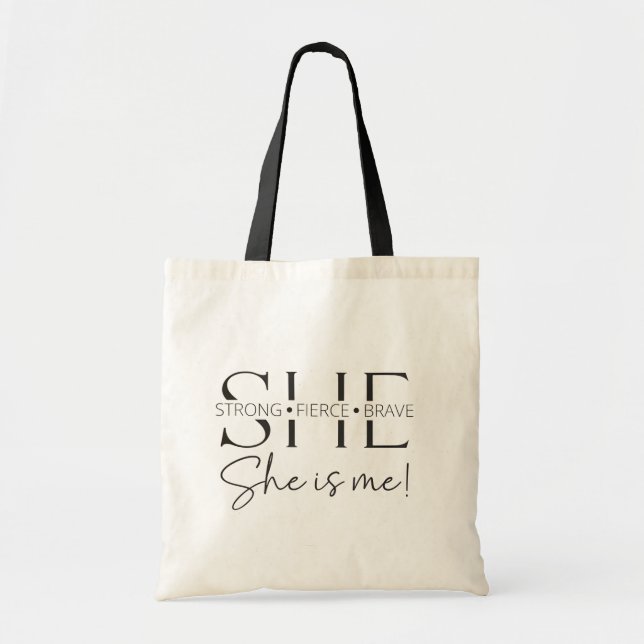 Empowering She Tragetasche (Vorne)
